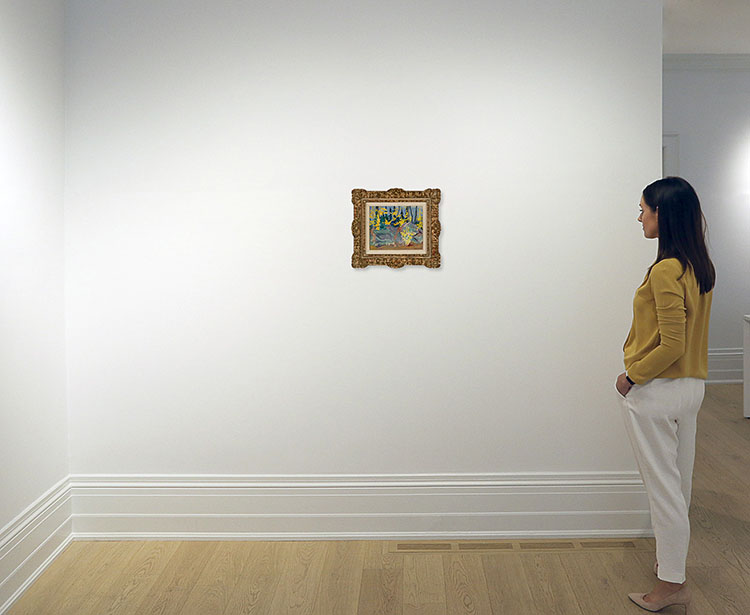 Larches Above Lake O’Hara by James Edward Hervey (J.E.H.) MacDonald