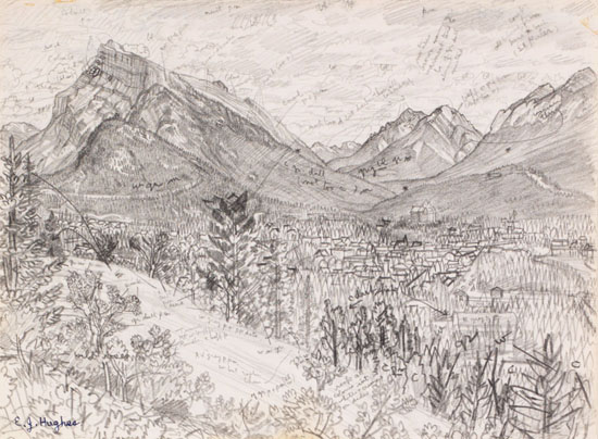 Banff by Edward John (E.J.) Hughes