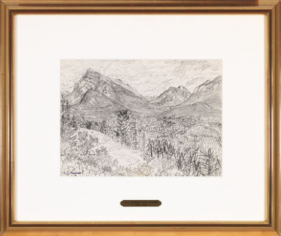Banff by Edward John (E.J.) Hughes