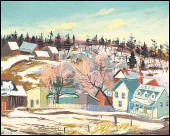 View of Perkins, Quebec by Henri Leopold Masson vendu pour $10,925