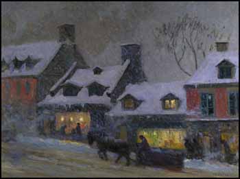 The Bird Shop, St. Lawrence Street by Maurice Galbraith Cullen sold for $1,495,000
