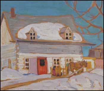 Old House, Baie Saint-Paul by Albert Henry Robinson