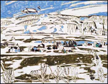 White Cloud, Boston Corners by David Brown Milne sold for $402,500