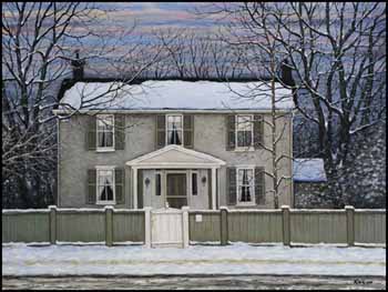 Homewood Hall by John Kasyn sold for $16,380