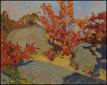Rock and Maple 2 by James Edward Hervey (J.E.H.) MacDonald sold for $245,700