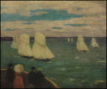 Régates à Saint-Malo by James Wilson Morrice sold for $526,500