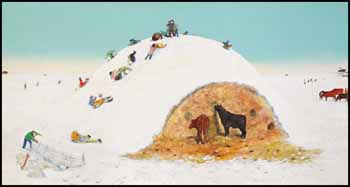 King of the Mountain by William Kurelek sold for $380,250