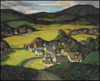 Happy Valley, on the Road Near Ottawa by Henrietta Mabel May