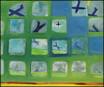 Plane Untitled, New York by Joyce Wieland sold for $18,880