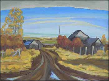Farmyard (02542/2013-772) by John Harold Thomas Snow vendu pour $938