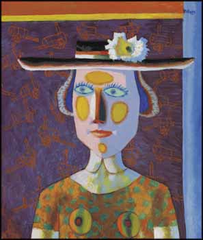 A Surrealistic Lady by Jean-Philippe Dallaire sold for $82,600