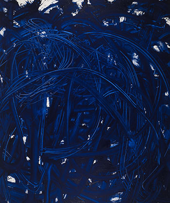 Bocour Blue by Ronald Albert Martin sold for $85,250