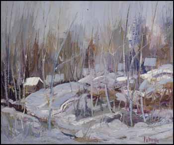 Winter Scene by Fernand Labelle sold for $468