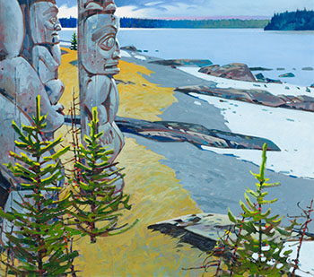 Above the Midden by Robert Genn sold for $11,875