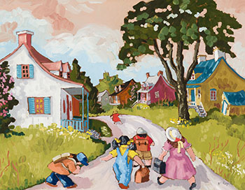 St. Mary's Road by Pauline Thibodeau Paquin sold for $1,375