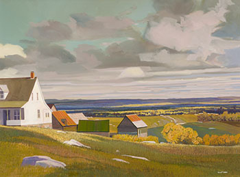 Wilno, Ontario by Richard (Dick) Ferrier sold for $3,438