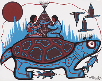 Turtle Island by Roy Thomas sold for $2,375