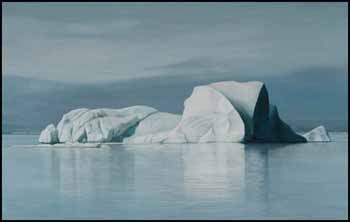 Evening Iceberg - Pond Inlet by Ivan Trevor Wheale