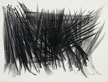 L 124 by Hans Hartung sold for $1,375