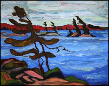 Windy Day, Georgian Bay by Robert Francis Michael McInnis
