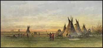Encampment by Frederick Arthur Verner vendu pour $29,500
