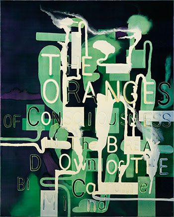 The Oranges of Consciousness in the Breakdown of the Bi Caramel Mind by Graham Gillmore sold for $7,500
