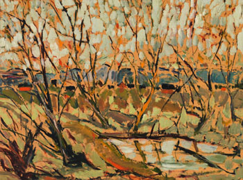 September Morning by William Lewy Leroy Stevenson