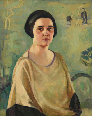 Untitled (Portrait) by Lilias Torrance Newton sold for $12,500