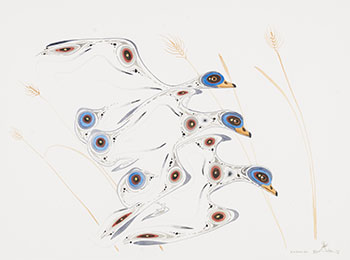 Birds in Flight by Eddy Cobiness vendu pour $3,438