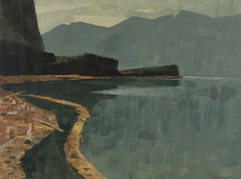 On Kluane's Lambent Shore by Alan Caswell Collier sold for $11,250