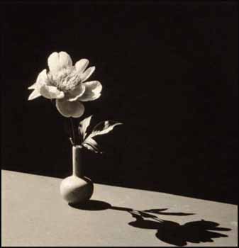 Peony in Broken Blue Vase by Horst P. Horst sold for $10,350