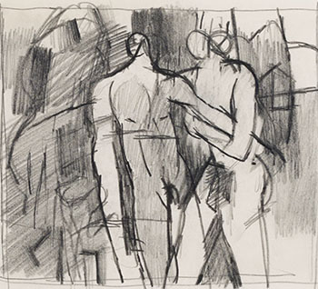 Nude: Study for a Sculpture by Keith Vaughan sold for $2,500