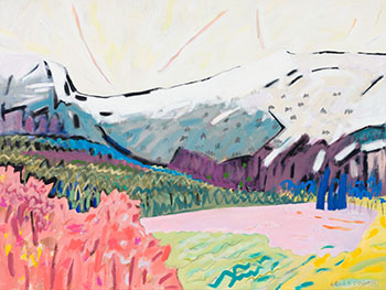 Pink Meadow by Anne Meredith Barry sold for $8,750