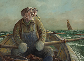 The Dory Mates by Nelson Surette sold for $4,688