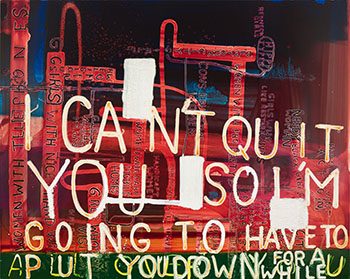 I Can't Quit You by Graham Gillmore sold for $12,500