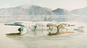 Bylot Iceberg by Ivan Trevor Wheale sold for $5,000