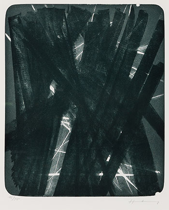 L 1966-34 by Hans Hartung sold for $1,250