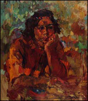Portrait of a Young Person by Arthur Shilling sold for $8,625