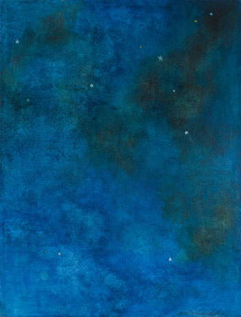 Night Sky 16 by Agatha (Gathie) Falk sold for $11,250