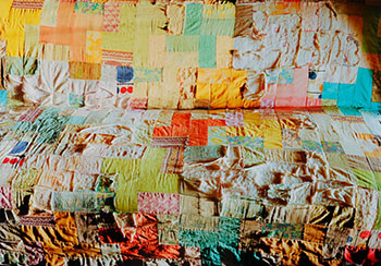 Torn Quilt with Effects of Sun… by Scott McFarland sold for $8,125