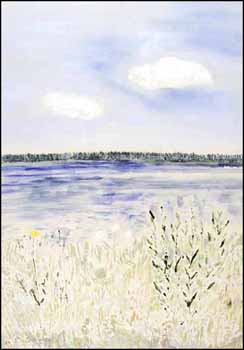 A Saskatchewan Lake (02493/2013-952) by Pat Service vendu pour $1,125