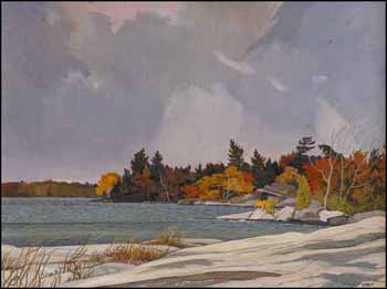Stony Lake (02436/2013-845) by Richard (Dick) Ferrier sold for $2,125