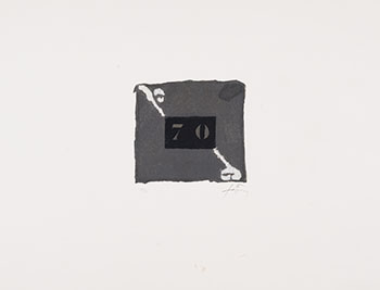 70 by Antoni Tàpies sold for $1,125
